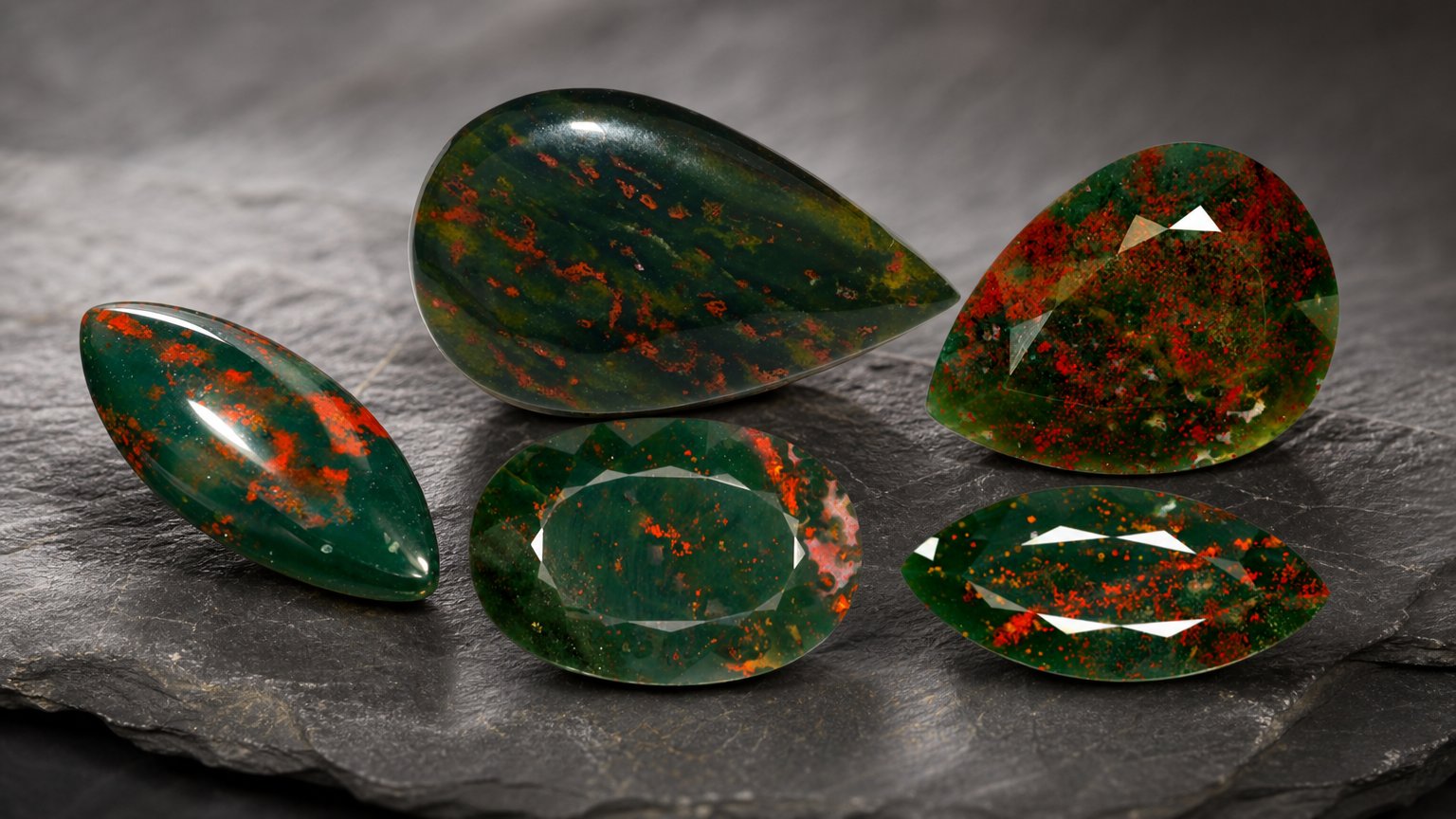 Gemas de Pedra de Sangue Natural - guia de compra