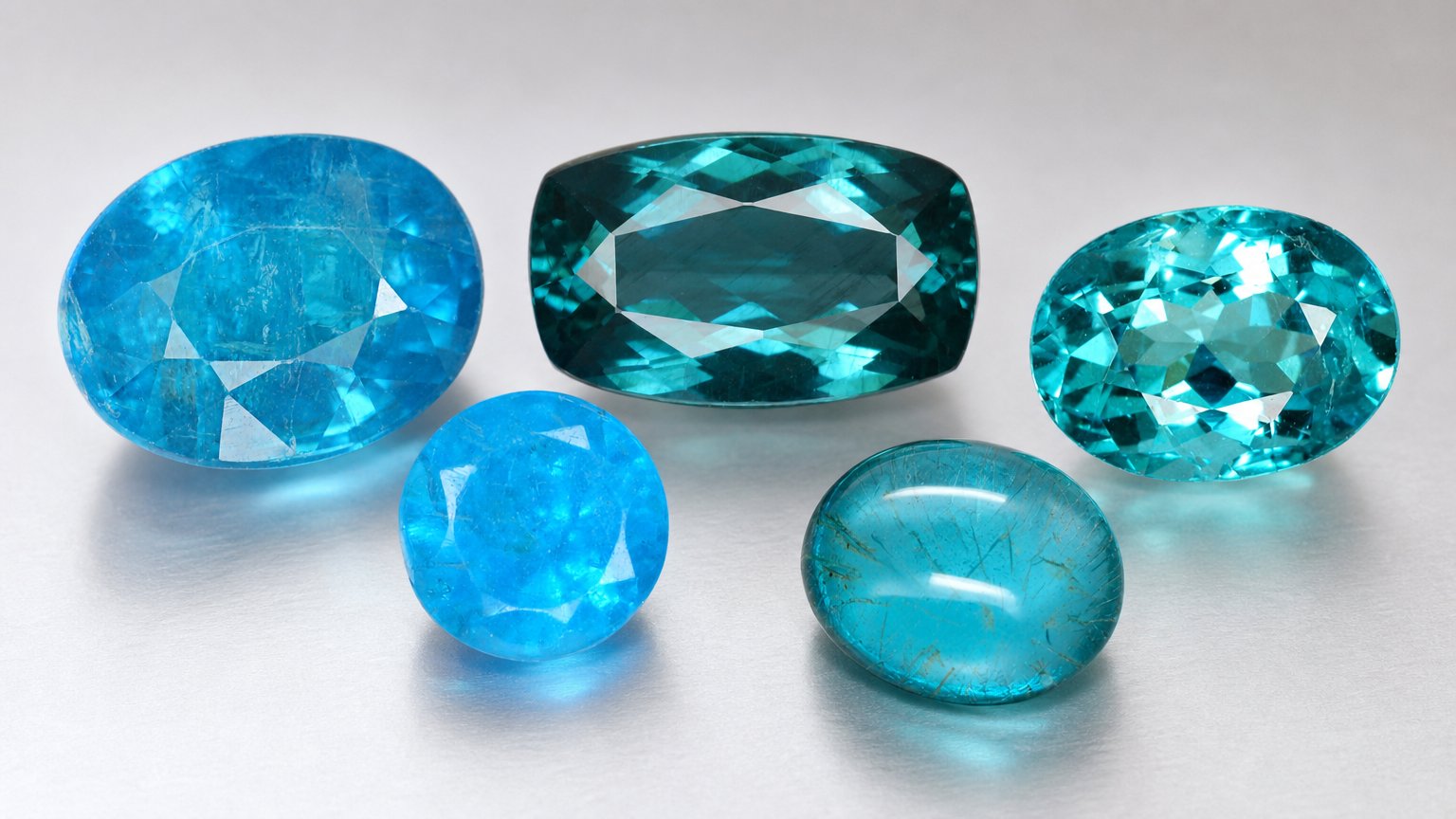 Gemas de Apatita Azul Natural - guia de compra