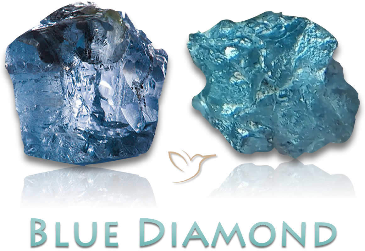 Pedras Brutas Diamante Azul