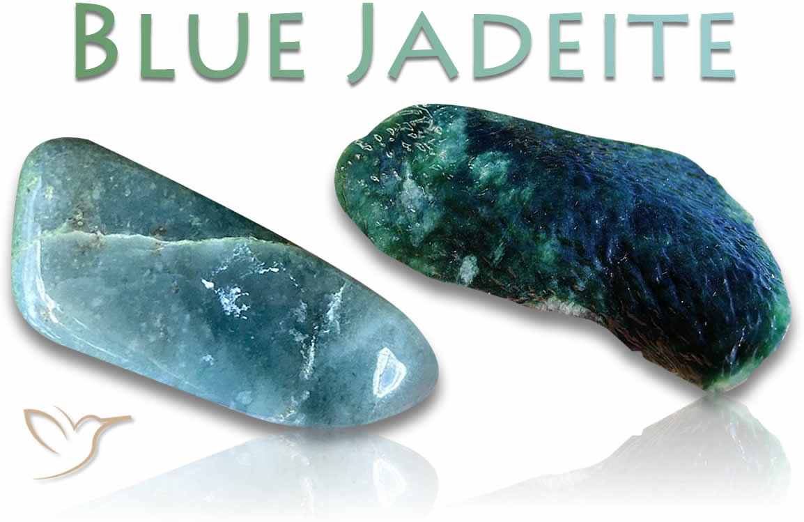 Pedras Brutas de Jadeíta Azul