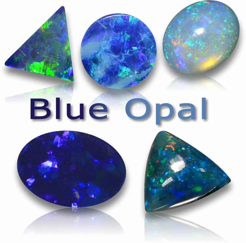 Pedras preciosas de opala