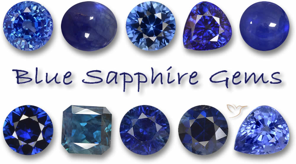 Compre pedras preciosas de safira azul