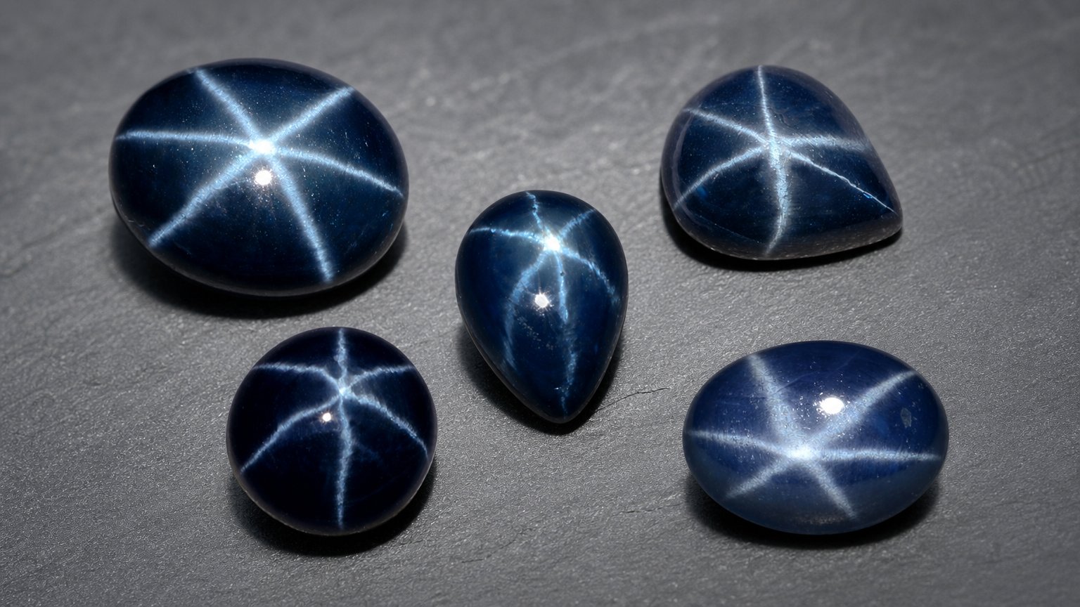 Guia de compra de gemas de safira azul estrela natural