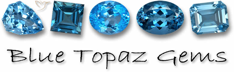 Compre pedras preciosas de topázio azul