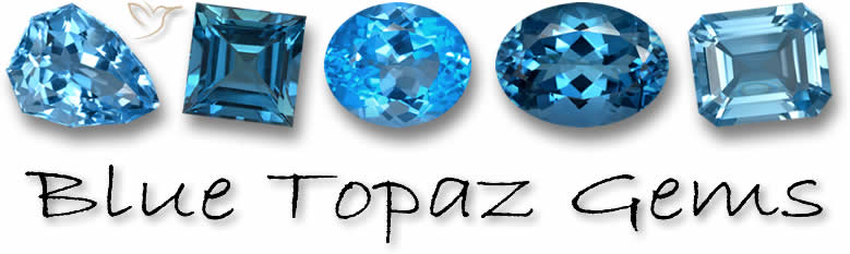 Compre pedras preciosas de topázio azul