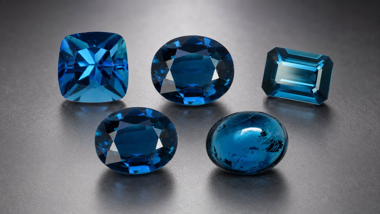 Gemas de turmalina azul natural - guia de compra