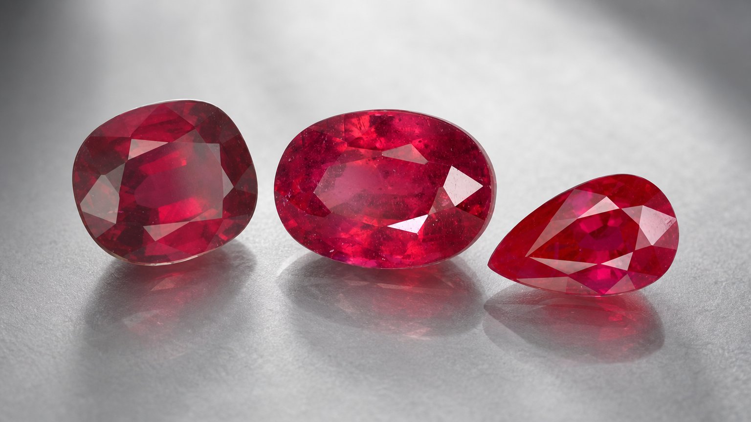 Pedras preciosas de rubi birmanês natural - guia de compra
