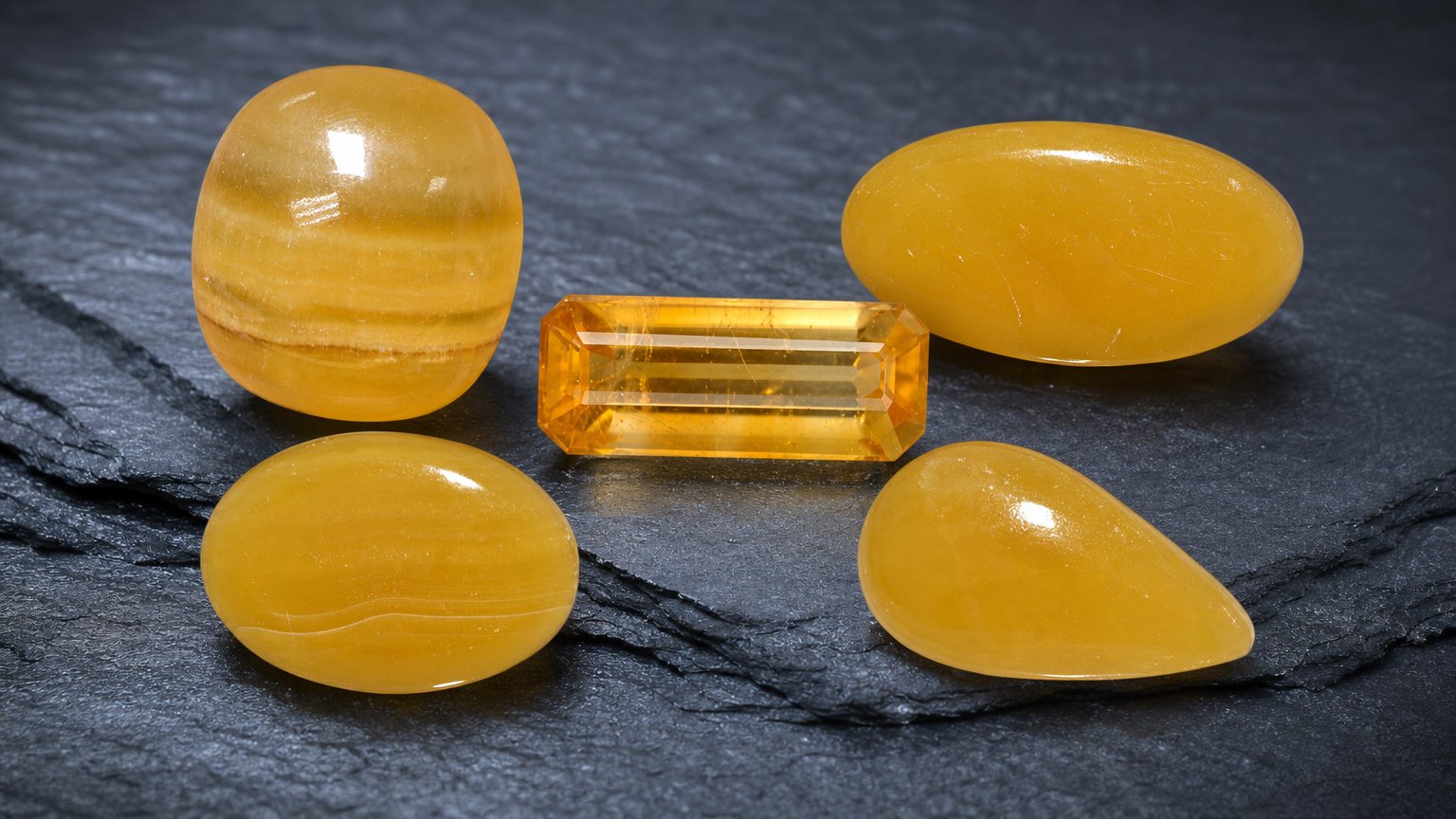 Gemas de calcita natural - guia de compra