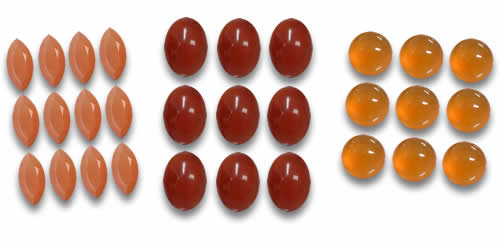 Comprar lotes de cornalina Pedras Preciosas