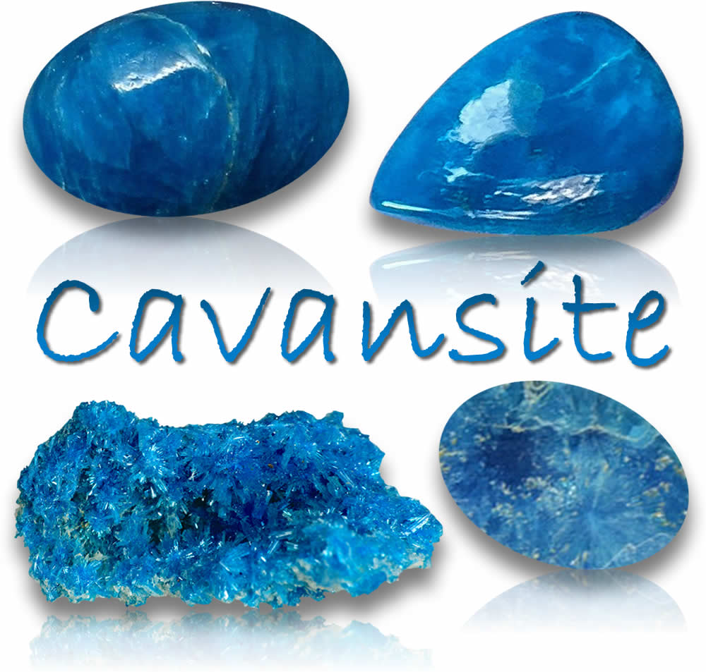 Pedras preciosas Cavansita