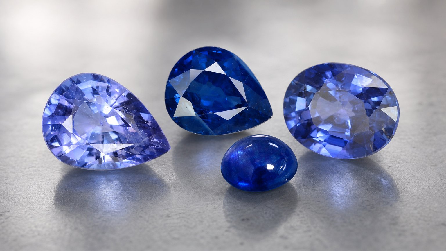 Guia de compra de gemas de safira natural do Ceilão