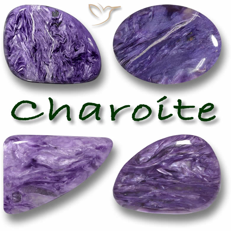 pedras preciosas Charoite