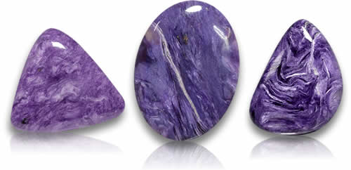 pedras preciosas Charoite