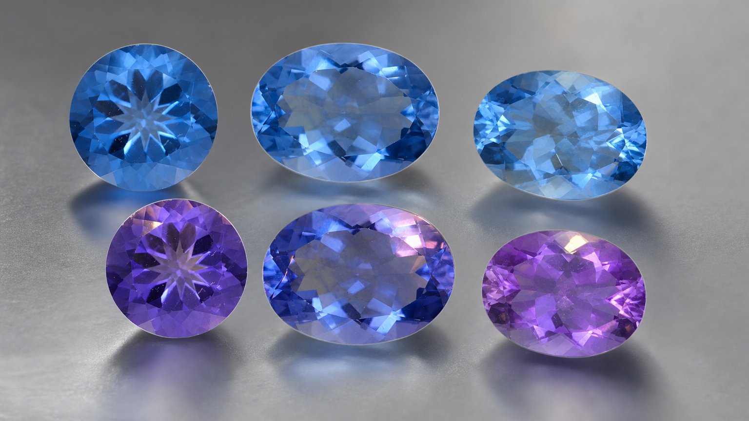 Gemas de fluorita com mudança de cor natural - guia de compra