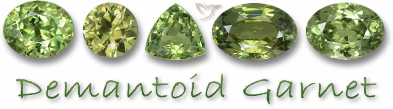 Compre pedras preciosas de granada Demantoid