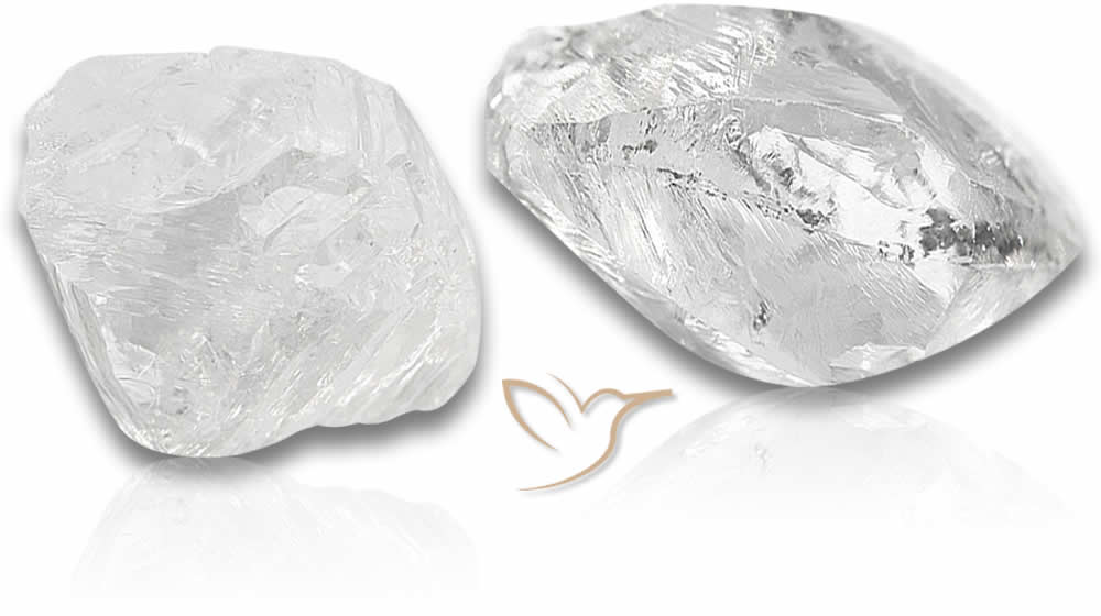 Diamante Branco - Pedras Brutas