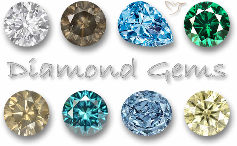 Diamantes naturais
