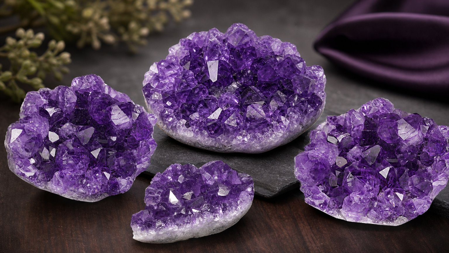 Gemas de Ametista Drusa Natural - guia de compra