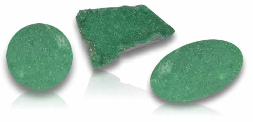 Gemas Druzy Variscite