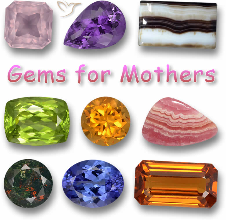 Pedras preciosas para mães