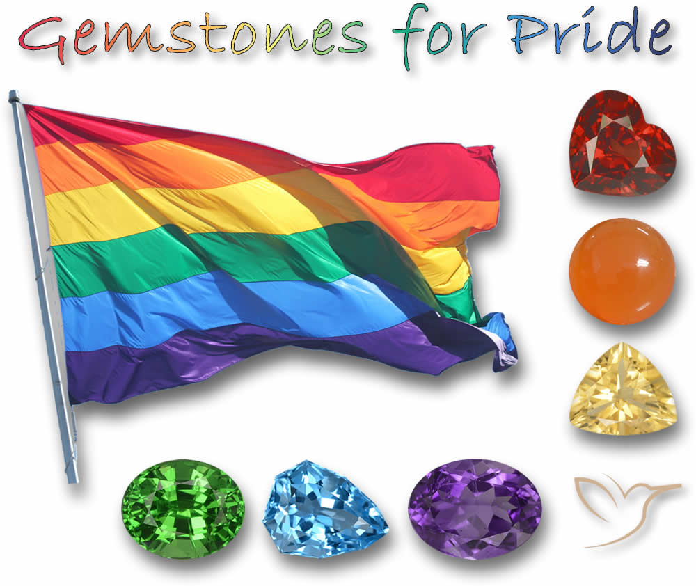 Pedras preciosas para o orgulho / LGBTQ+