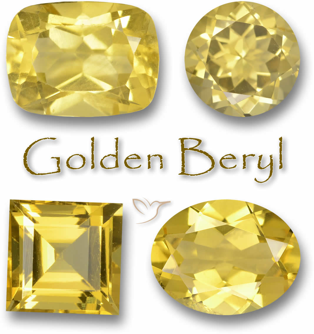 Pedras Preciosas Berilo Dourado