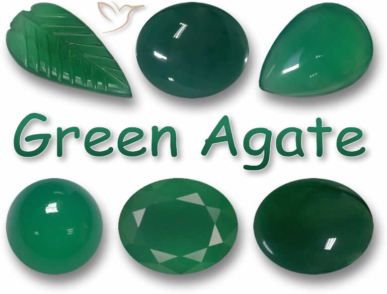 Compre pedras preciosas de ágata verde