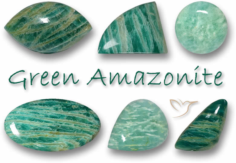 Pedras Preciosas Amazonita Verde