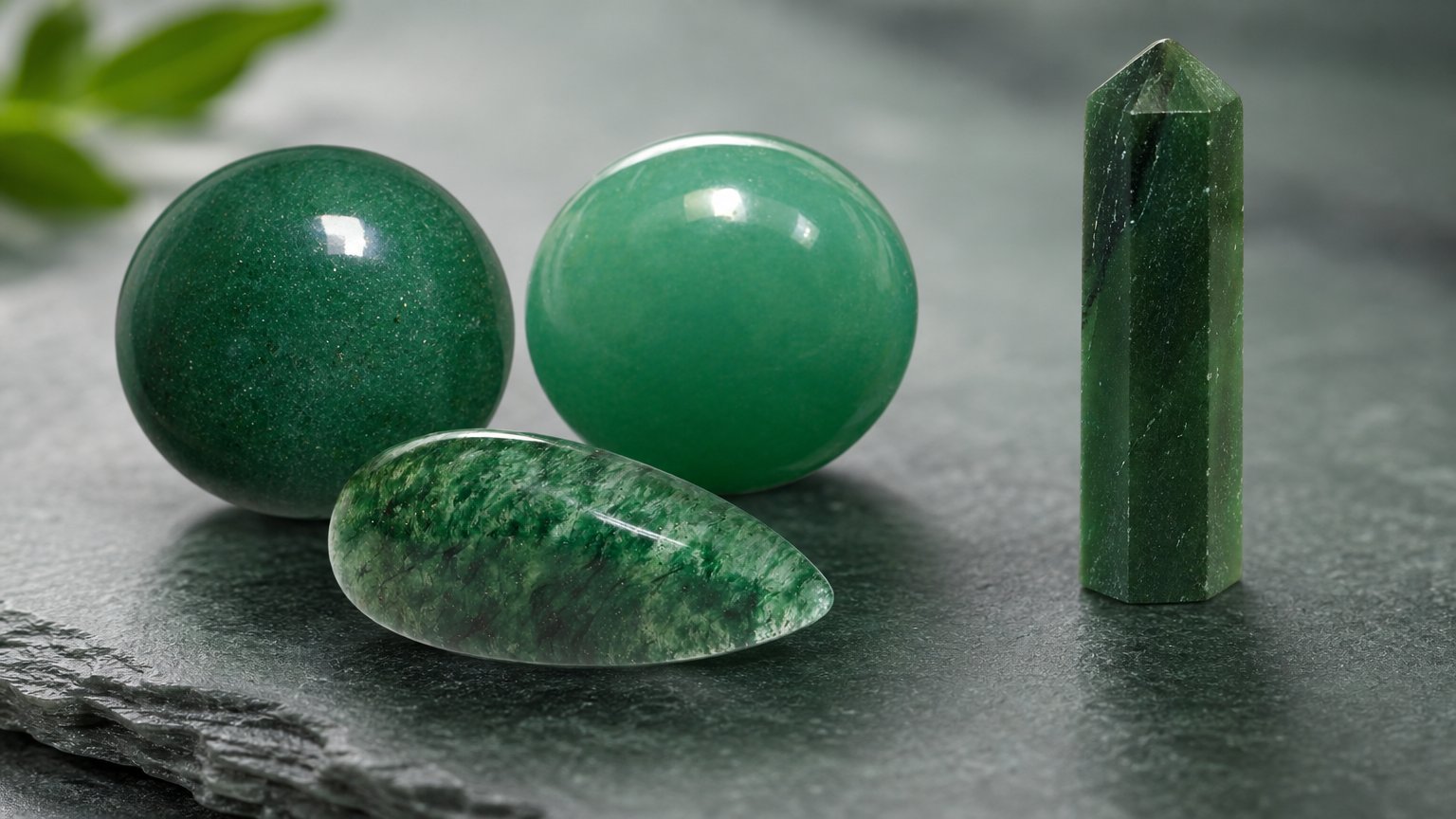 Gemas de Aventurina Verde Natural - guia de compra