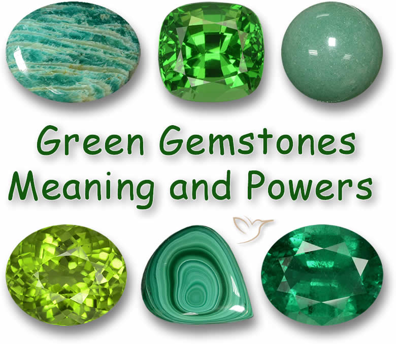 Pedras Preciosas Verdes – Poderes de Significado