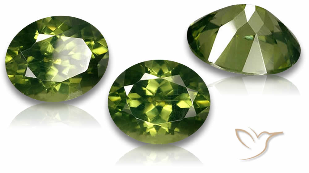 Zircão Verde Raro