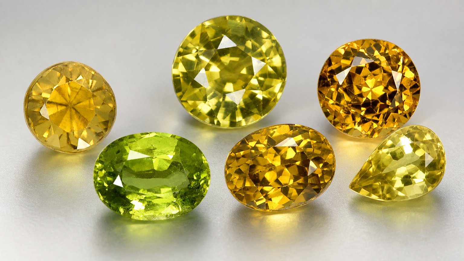 Gemas de granada grossularita natural - guia de compra