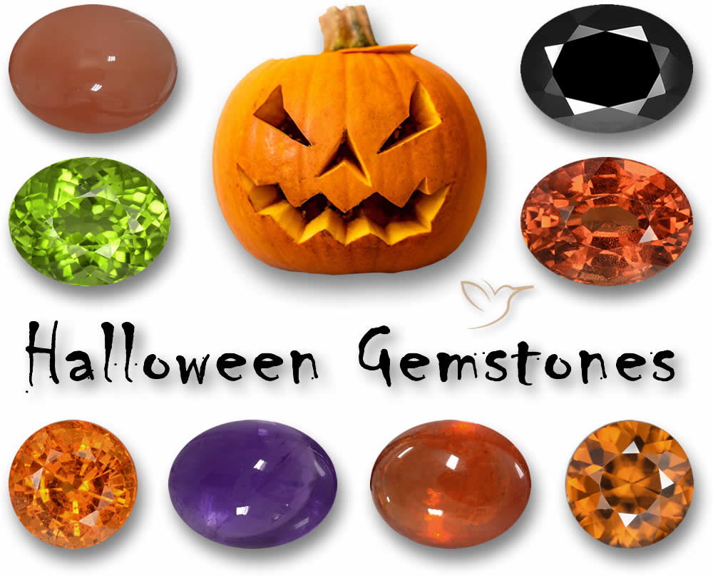Pedras preciosas de Halloween