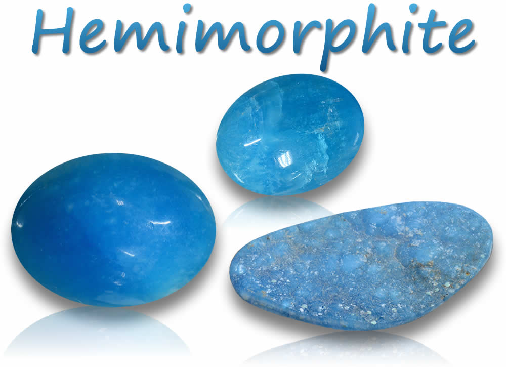 Pedras preciosas hemimorfitas naturais