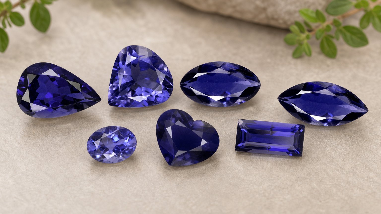 Guia de compra de gemas de iolita natural