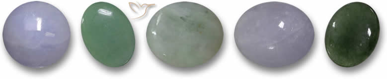 Pedras preciosas de jade