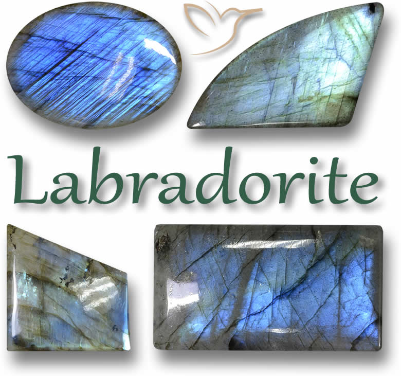 Pedras preciosas de labradorita