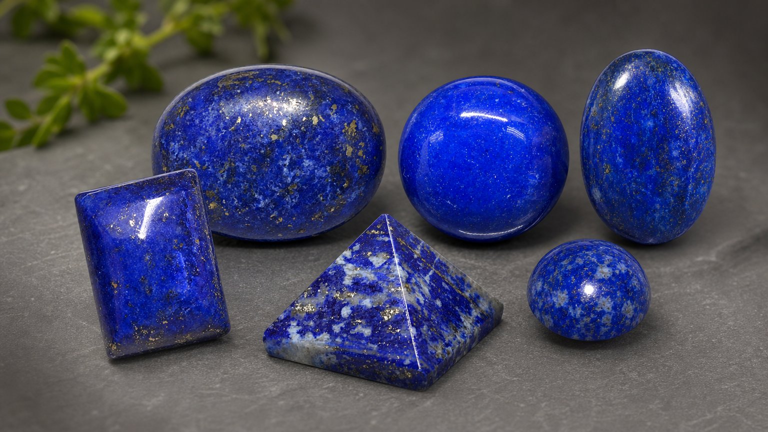 Pedras preciosas de Lápis-lazúli natural - guia de compra