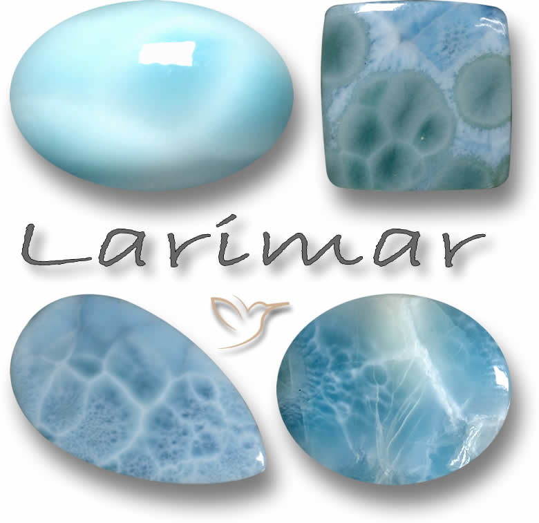 pedras preciosas Larimar