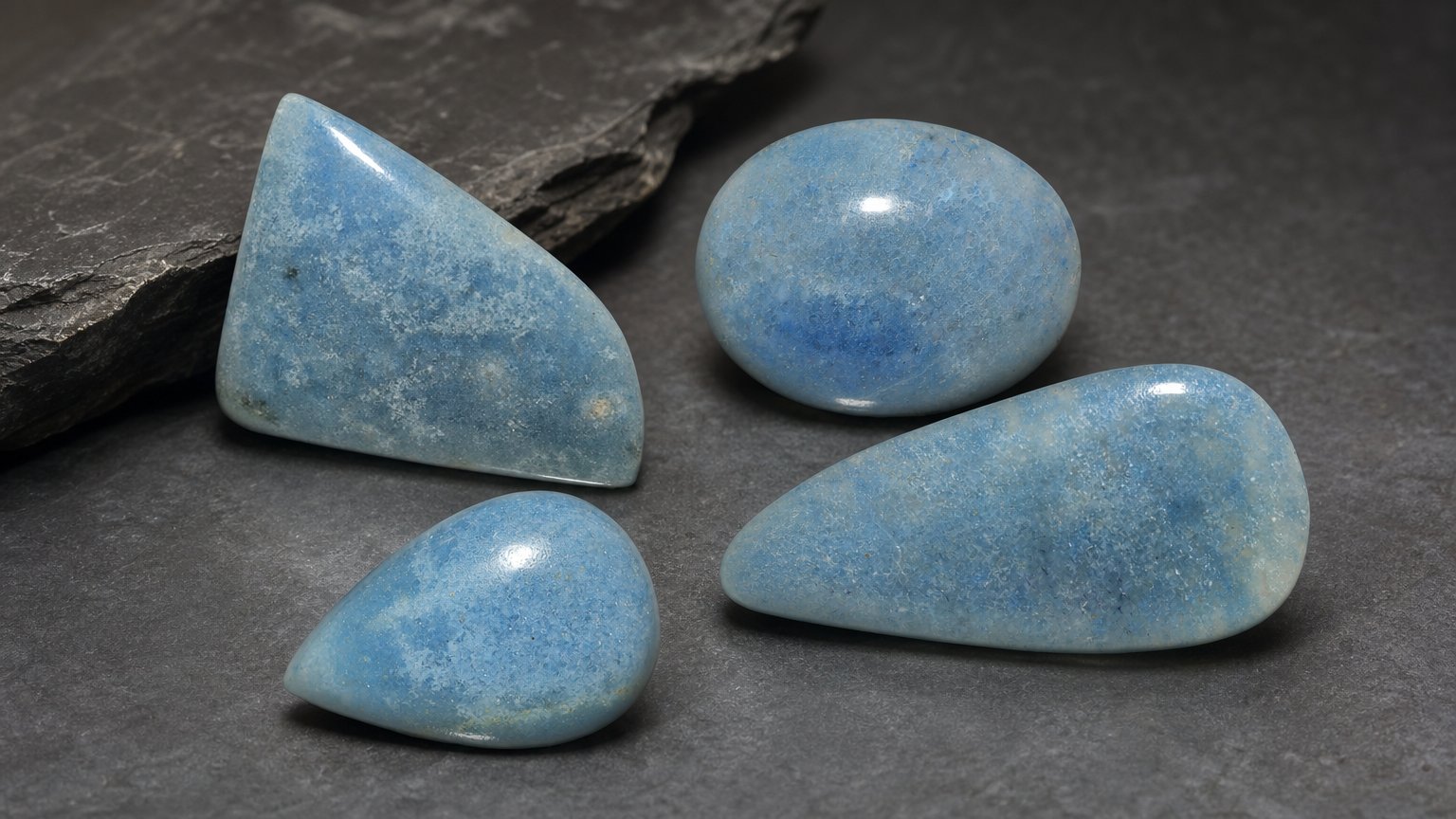 Pedras preciosas de Lazulita natural - guia de compra