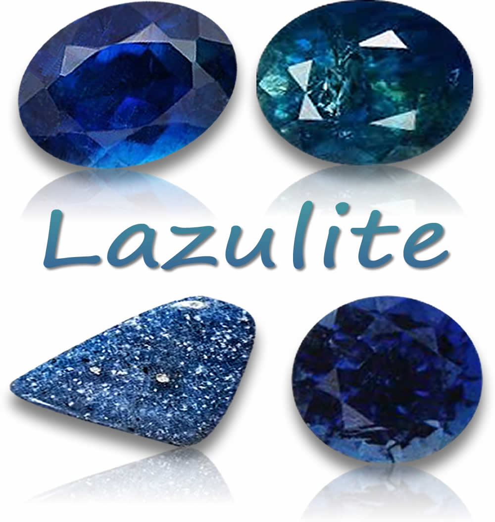 Pedras preciosas de lazulita