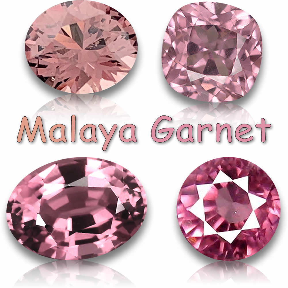 Pedras Preciosas Malaya Garnet Natural
