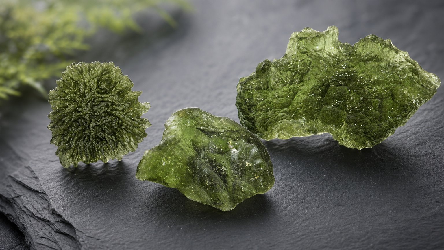 Gemas de Moldavita Natural - Guia de Compra