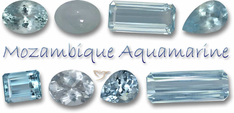 Compre pedras preciosas água-marinha de Moçambique