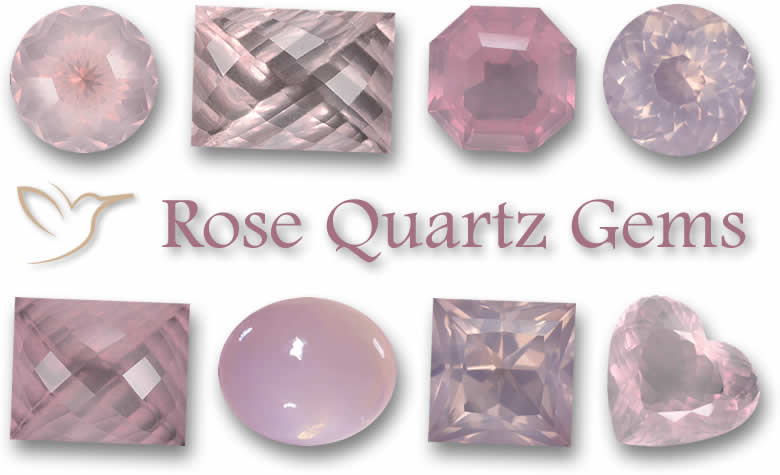 Compre pedras preciosas de quartzo rosa