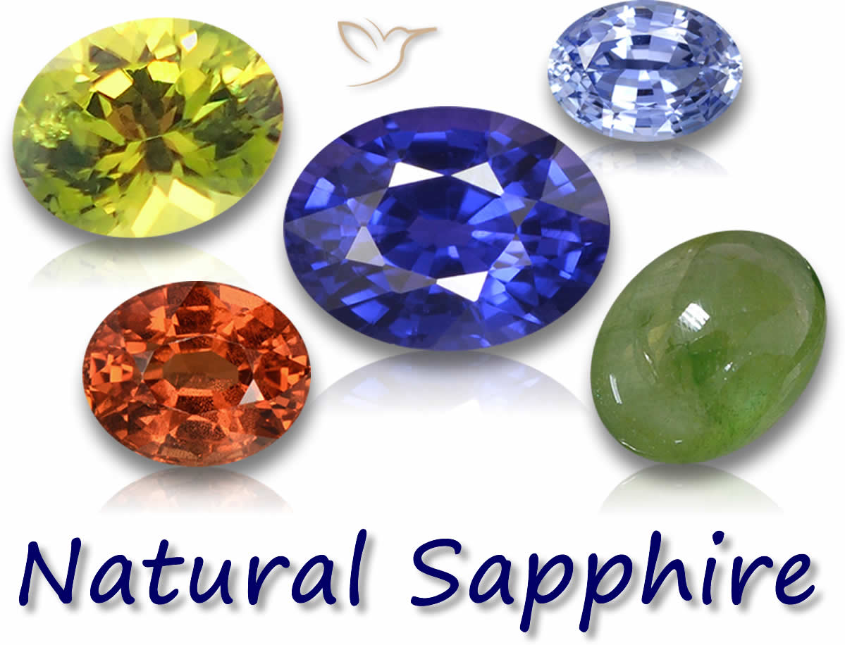 Compre pedras preciosas de safira natural