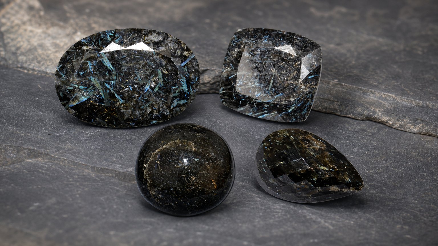 Gemas de Nuummite Natural - Guia de Compra