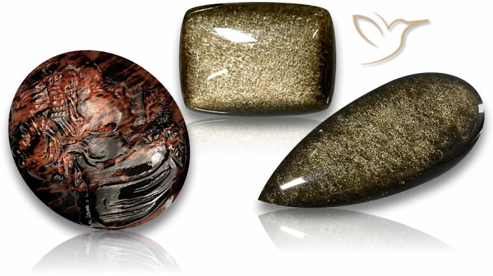 Pedras Preciosas Obsidianas