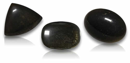 pedras preciosas obsidianas