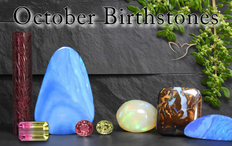 Pedras de nascimento de outubro na GemSelect